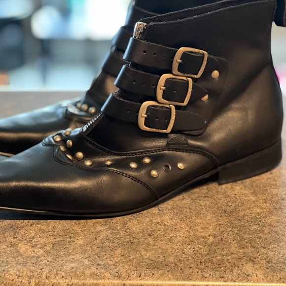 Underground Blitz Winklepickers (Studded) - Picture 2 of 5